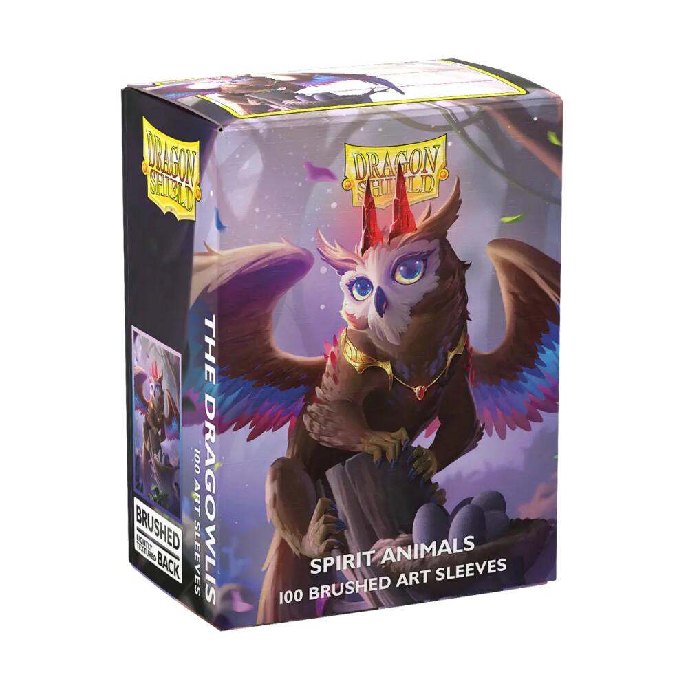 Dragon Shield Sleeves: Standard- Brushed Art Sleeves- The Dragowlis