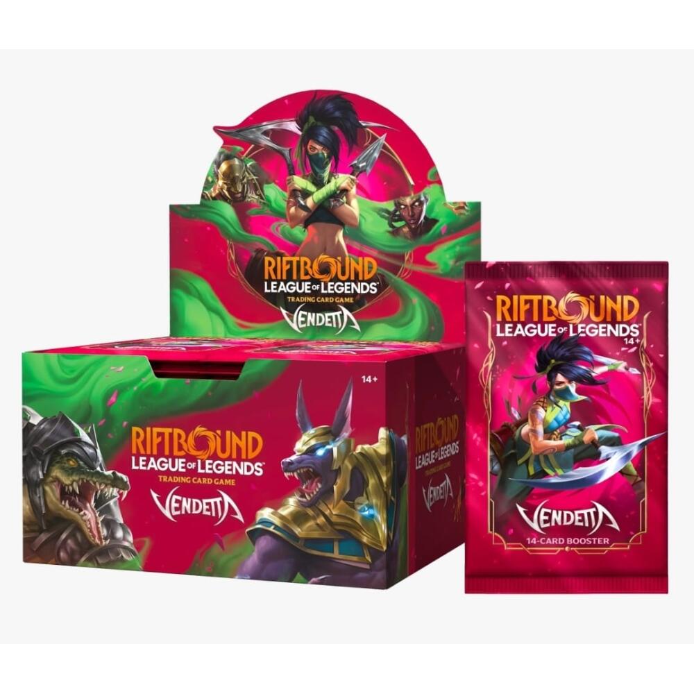 Riftbound TCG: Set 4- Vendetta- Booster Display (24 Packs)