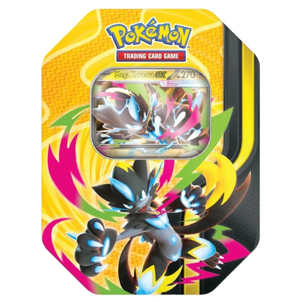 Pokemon TCG: Spanish Mega Forces Tin (Zeraora)